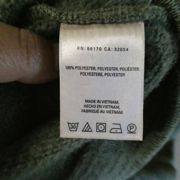 Saturday Sunday Anthropology Women's Small Sweater Green Mock Neck - Picture 6 of 7